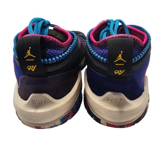 Nike Jordan Why Not Zer0.6 Bright Concord Basketball Shoes Men's Size 11 - Picture 6 of 13